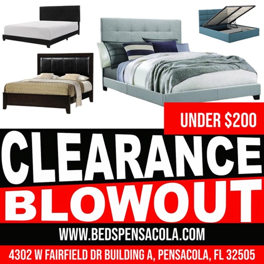 Beds on clearance in Pensacola, Florida